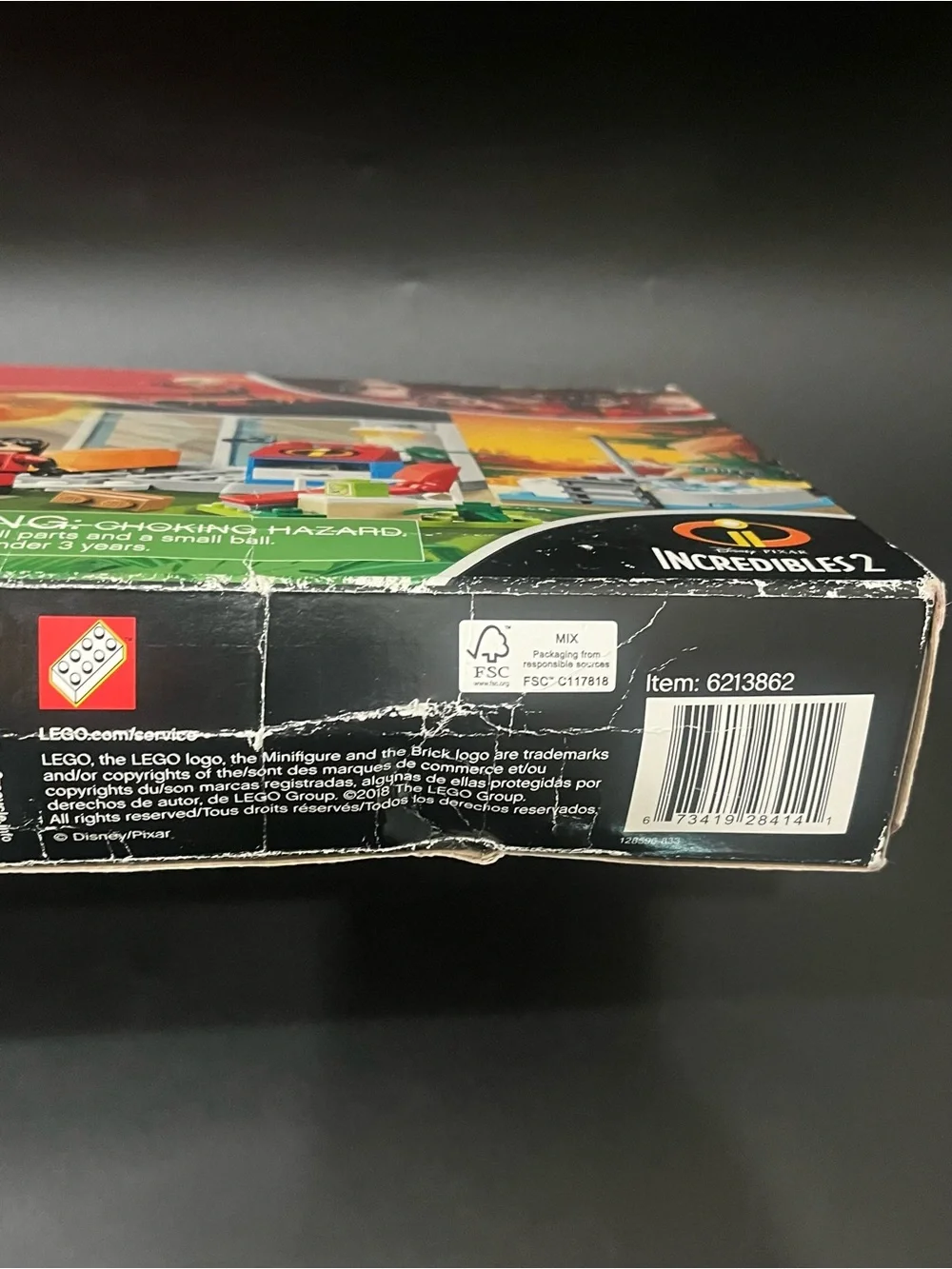LEGO Juniors 10761 Incredibles 2 The Great Home Escape 178 Pcs - Open Box